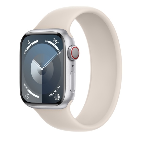 Authentic 41mm Starlight Solo Loop Band for Apple Watch - Size 8 - Picture 4 of 5